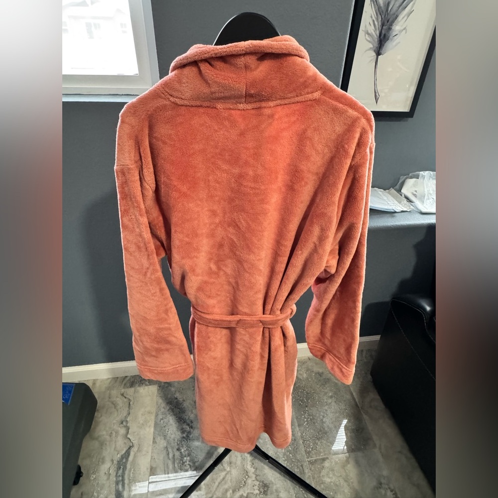 Calvin Klein orange/Coral Robe - Picture 5 of 6